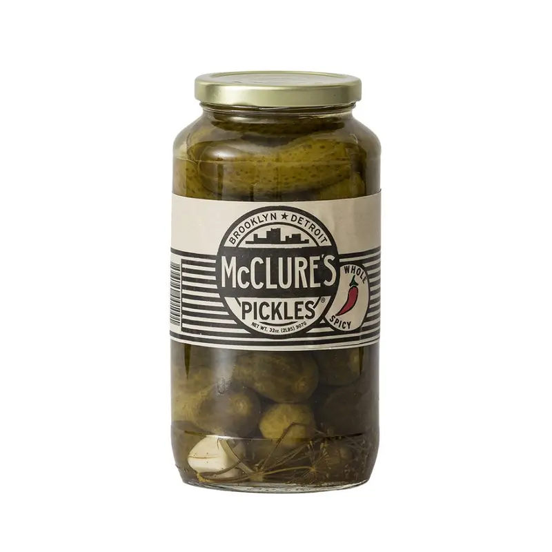 Mcclure’S Spicy Dill Pickles – Small-Batch Fermented (500G) 1