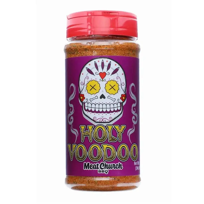 Meat Church Holy Voodoo Rub – 396G Smoky, Spicy Dry Rub For Meats 1