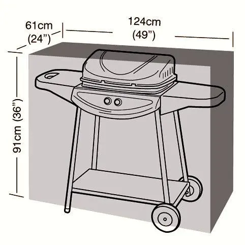 Medium Universal Barbecue Cover For Standard Grills 1