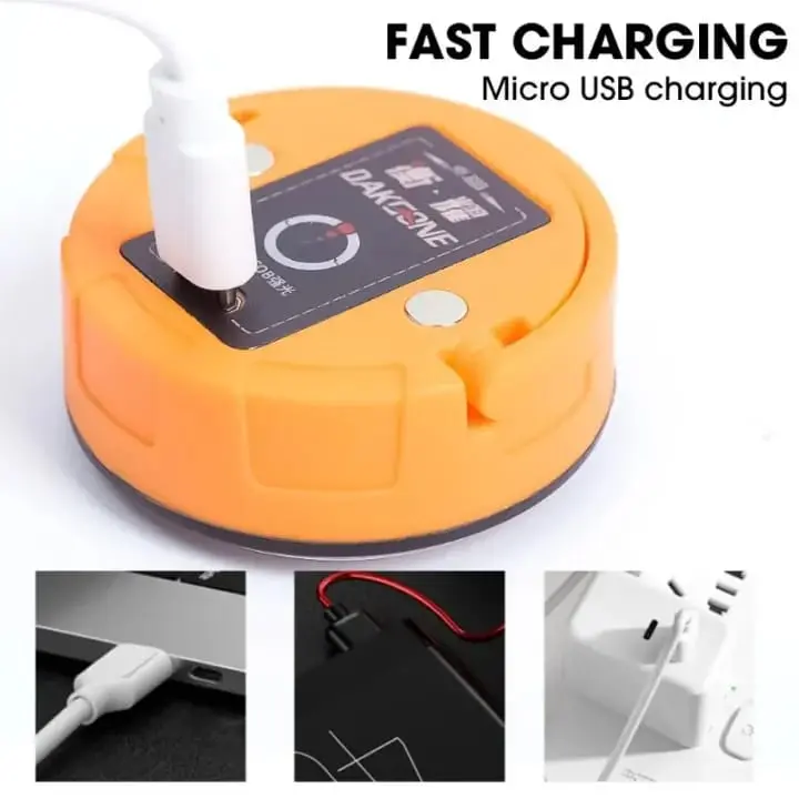 Mini Rechargeable Led Camping Light With Built-In Magnet & Multi-Use Clip 1