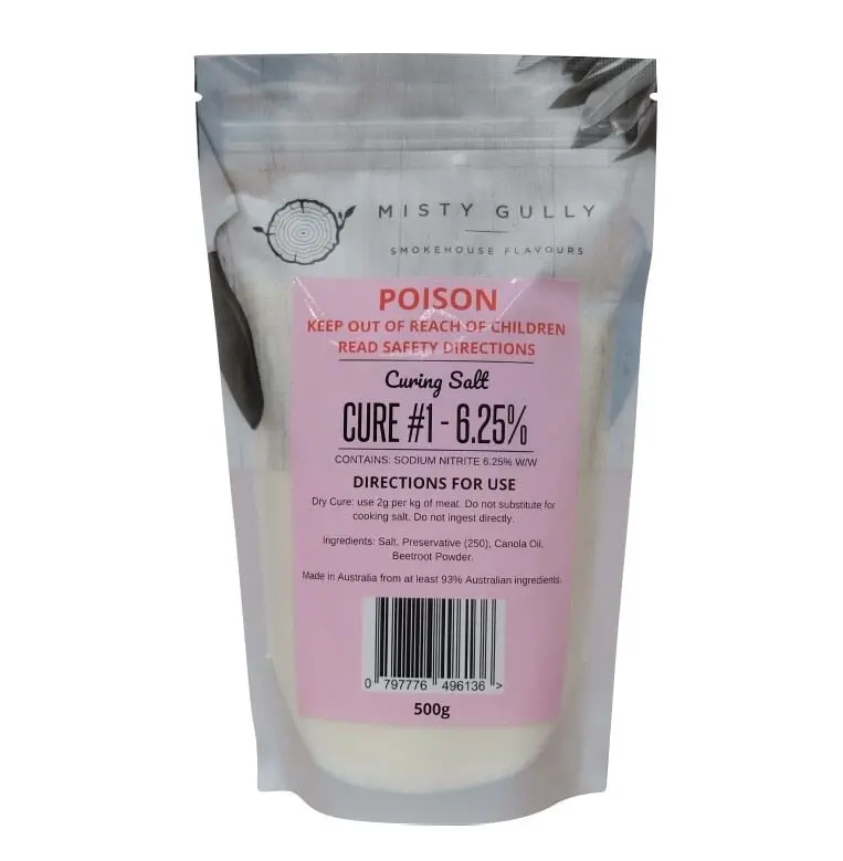 Misty Gully Natural Curing Salt – 500G 1