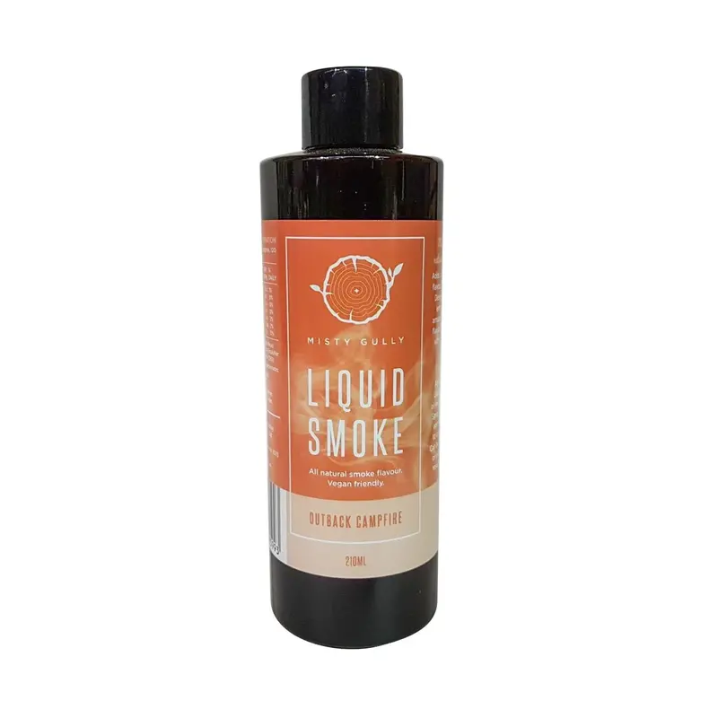 Misty Gully Outback Campfire Liquid Smoke – Smoky Australian Barbecue Flavor – 200Ml 1