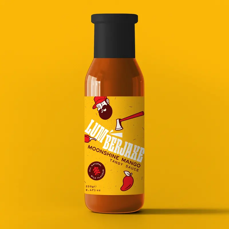 Moonshine Mango Sweet & Tangy Barbecue Sauce – Lumberjaxe 1