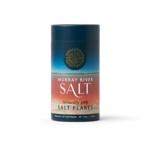 Murray River Natural Sea Salt Flakes – 200G Reusable Canister 1