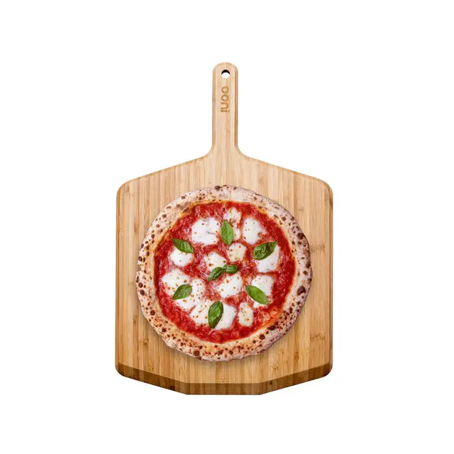Ooni Wooden Pizza Peel & Dual-Use Serving Board – Natural Finish 1