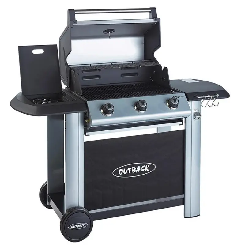 Outback Magnum Hybrid 3-Burner Gas Bbq – High-Performance Outdoor Grill 1