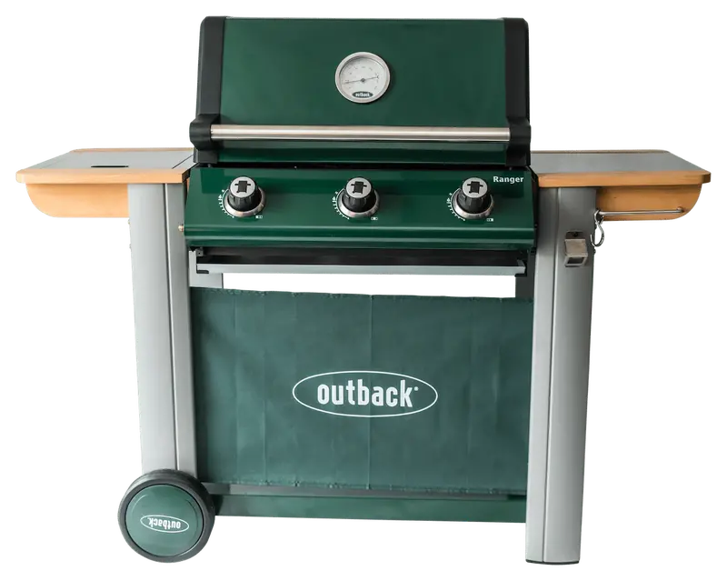 Outback Ranger Hybrid 3-Burner Gas Bbq With Dual Fuel Flexibility 1