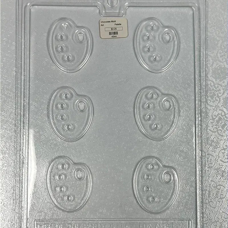 Paint Palette Chocolate Mold 1