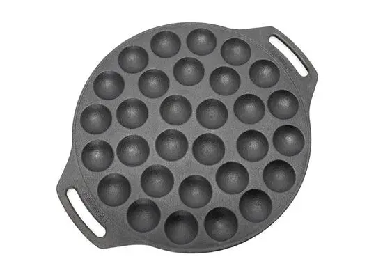 Petromax Cast Iron Poffertjes Pan – Mini Pancake Maker With 12 Cups 1