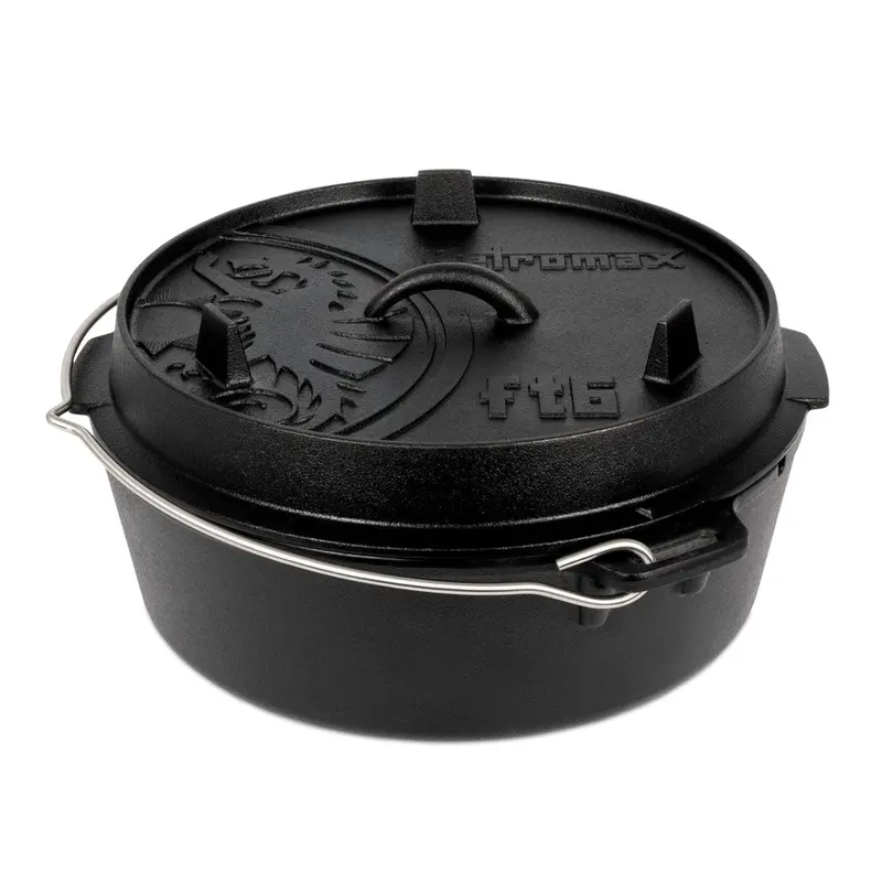 Petromax Ft6-T 5.5L Pre-Seasoned Cast Iron Dutch Oven 1
