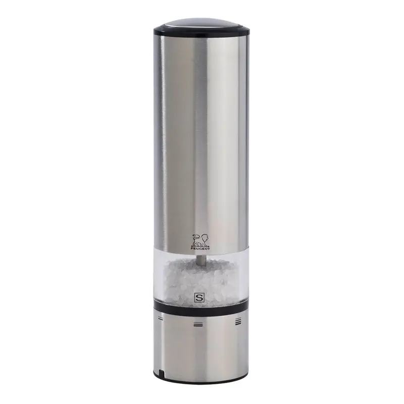 Peugeot Elis Sense 8-Inch Electric Salt Grinder With Adjustable Coarseness 1