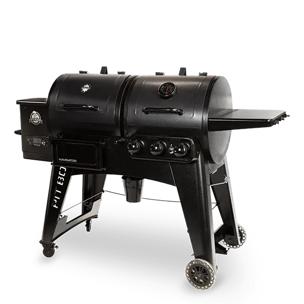 Pit Boss Navigator 1230Cn – Dual-Fuel Pellet & Gas Hybrid Grill 1
