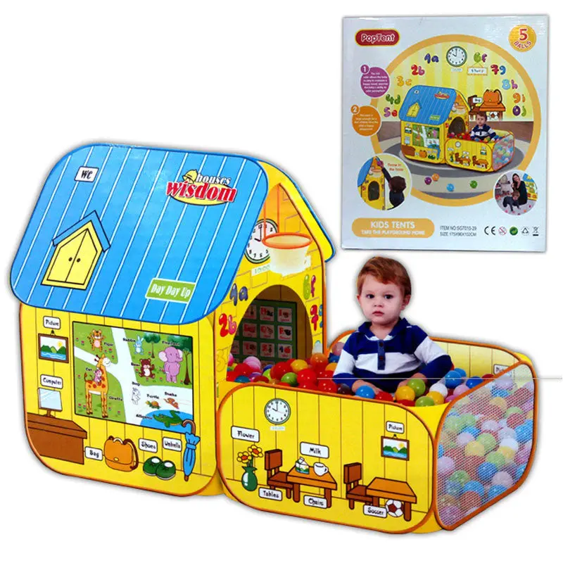 Portable Kids Play Tent – Ball-Free Indoor Fun Dome 1