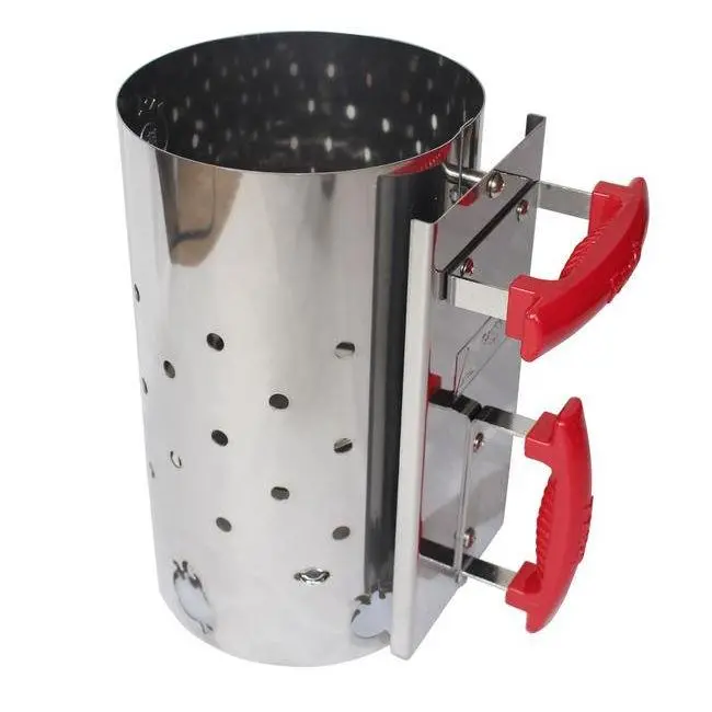Proq Stainless Steel Chimney Starter For Quick, Even Ignition 1