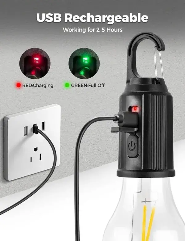 Rechargeable Led Work Light With Hanging Hook – Outdoor & Workshop Use 1