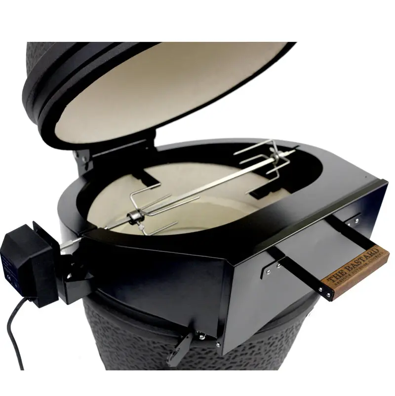 Rotisserie & Pizza Oven Kit For The Bastard Large Kamado Grill 1
