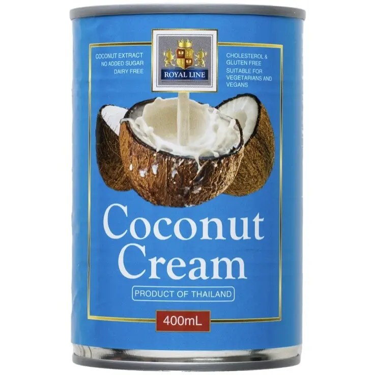 Royal Line Organic Coconut Cream – 400 Ml Carton 1