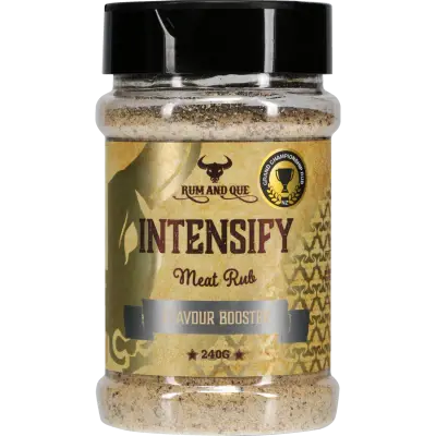 Rum And Que Intensify All-Purpose Bbq Rub & Flavor Amplifier 1