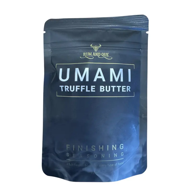 Rum & Que Umami Truffle Butter – Gourmet Finishing Seasoning For Meats And Sides 1