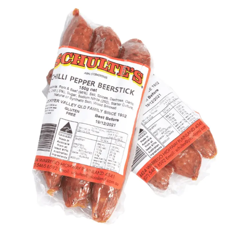 Schulte'S Chilli Pepper Beerstick Bundle – Zesty Heat In Every Bite 1