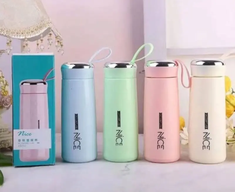 Slim 400Ml Insulated Stainless Steel Water Bottle – Leakproof Travel Flask 1