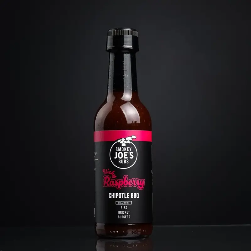 Smokey Joe'S Sticky Raspberry Chipotle Sauce – Fruity Heat Glaze For Meats 1
