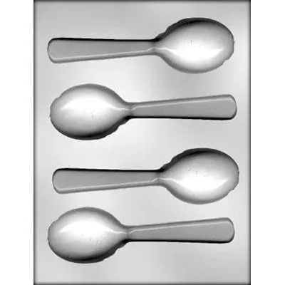 Spoon-Shaped Chocolate Mold For Gourmet Desserts 1