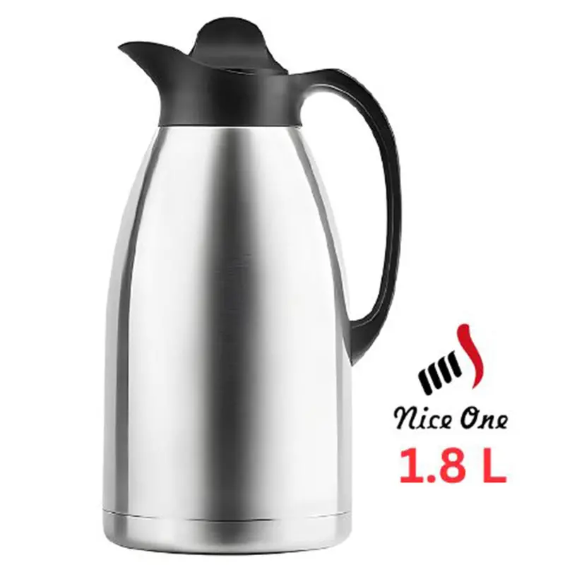 Stainless Steel Vacuum Insulated Flask – 1.8L Premium Thermos For Hot & Cold Drinks 1