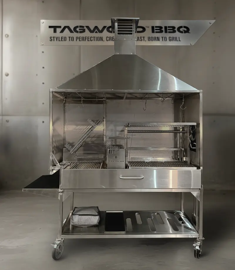 Tagwood Ash28 Built-In Smoke Hood For Bbq Grills 1