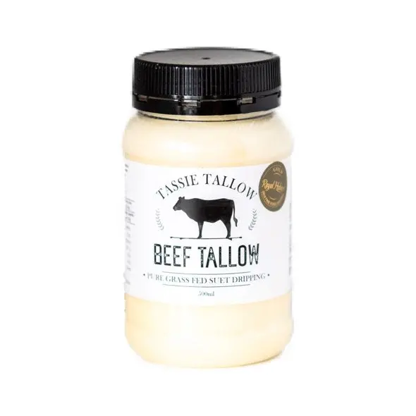 Tassie Tallow Pasture-Raised Beef Tallow – 500Ml 1