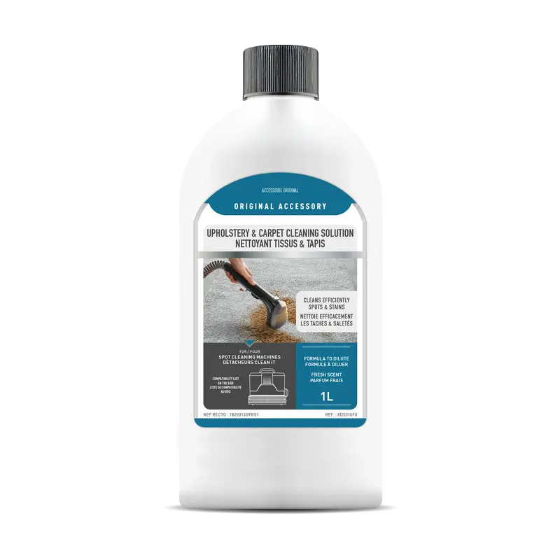 Tefal Clean It Upholstery & Carpet Cleaning Solution (1L, Xd5310F0) 1