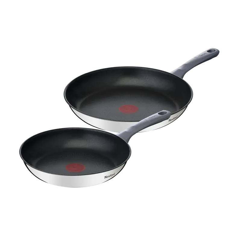 Tefal Daily Cook 24Cm & 28Cm Twin Pack Induction Non-Stick Frypans 1