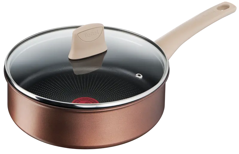 Tefal Eco Respect Induction Sauté Pan With Lid (24 Cm) 1
