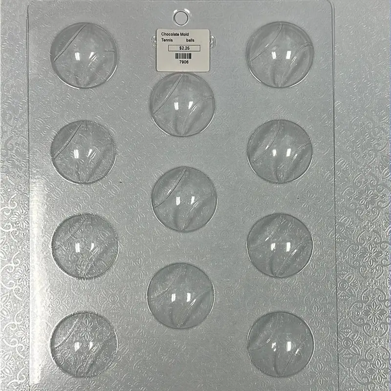 Tennis Ball Chocolate Mold 1