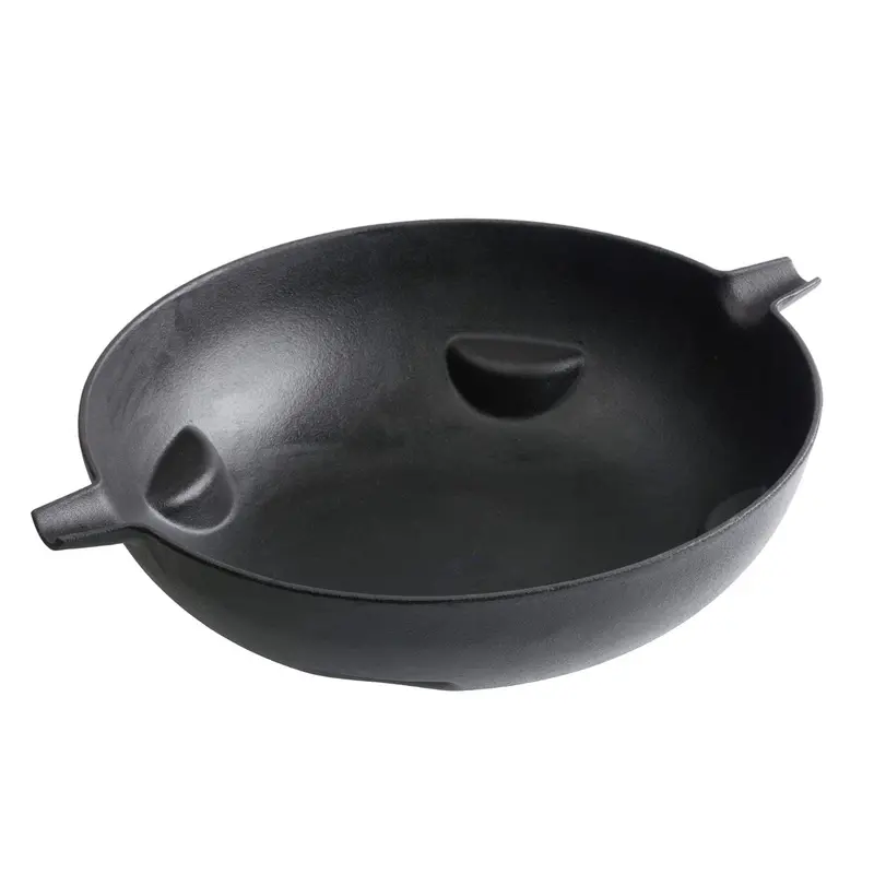 Tepro 57Cm Grid-In-Grid Compatible Cast Iron Wok Insert 1