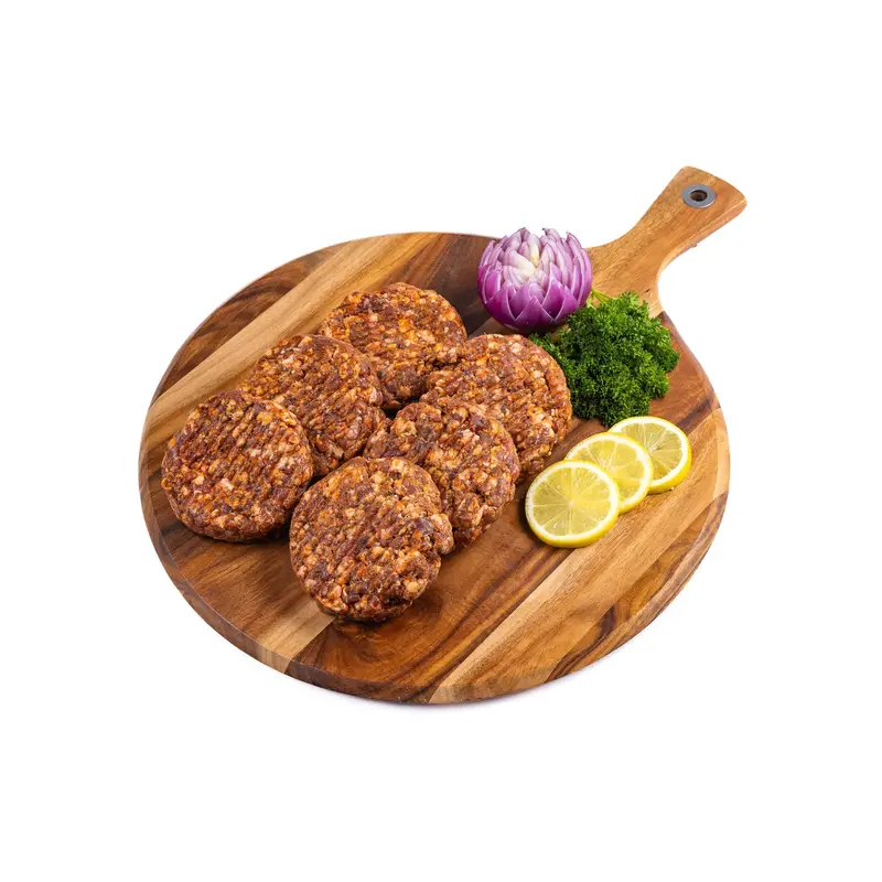 "The Rub" Lamb Burger Patties – Gourmet Seasoned Lamb Burgers (6-Pack) 1
