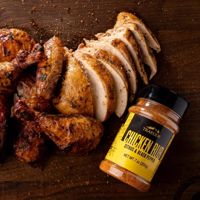 Traeger Signature Chicken Rub – 200G Smoky Seasoning Blend 1