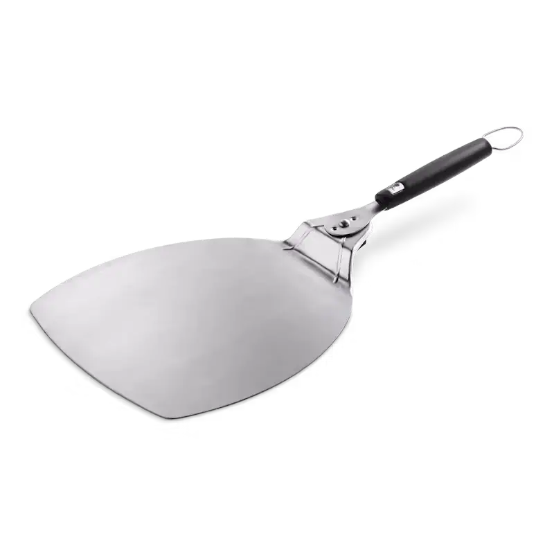 Weber 12-Inch Pizza Peel For Easy Stone Oven And Grill Transfers 1