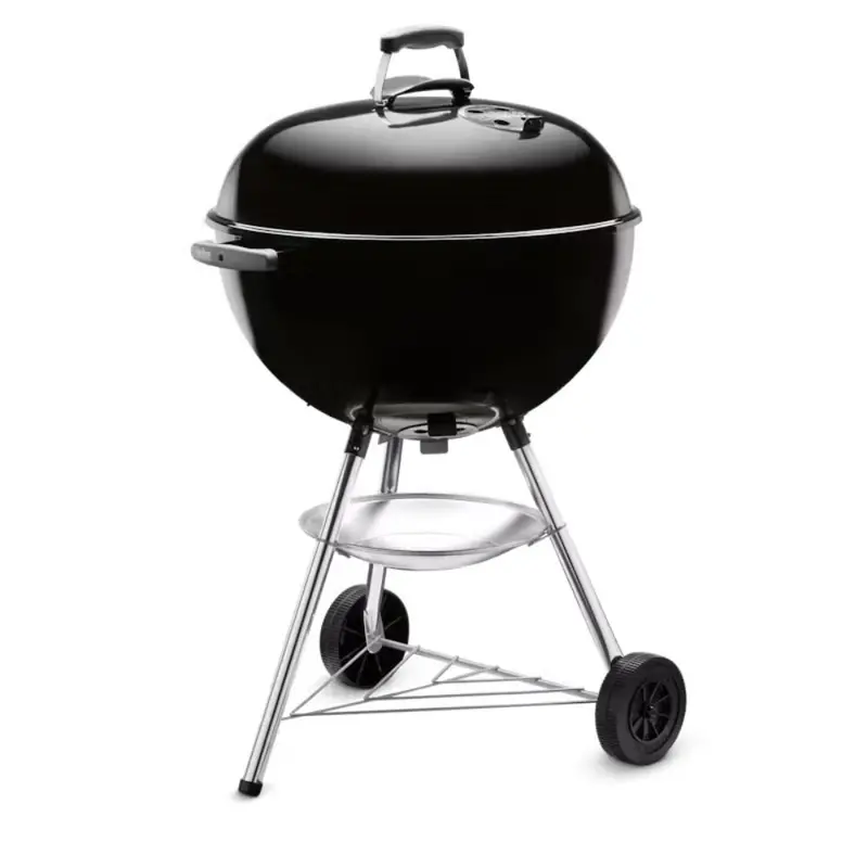 Weber Bar-B-Kettle 57Cm Classic Charcoal Grill In Black 1