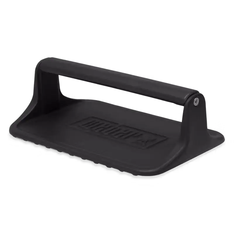 Weber Cast Iron Griddle Press – Dual-Function Tool 1