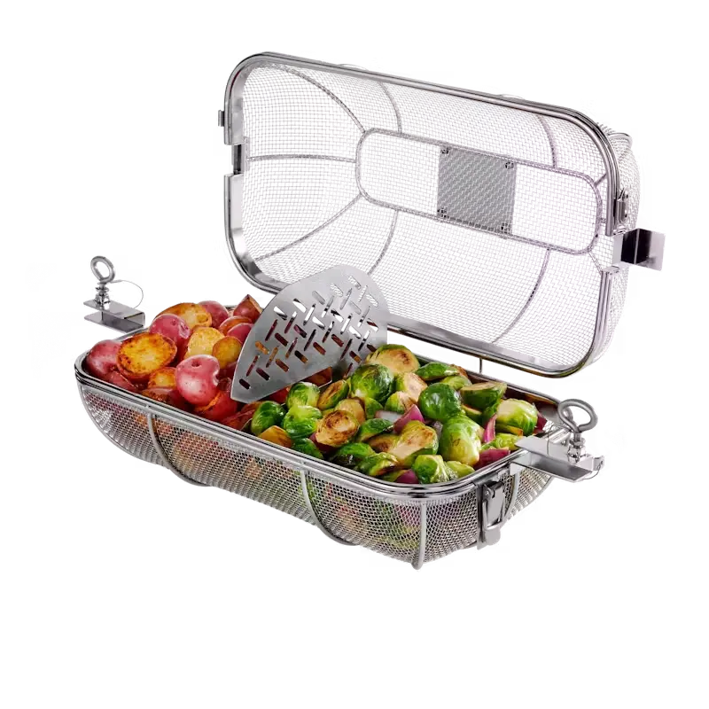 Weber Crafted Rotisserie Crisping Basket Accessory 1