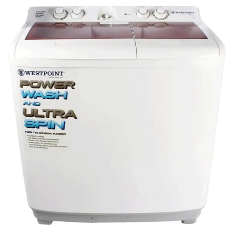Westpoint Wf2017 Twin-Tub Washer – 10 Kg Capacity With Separate Wash & Spin Functions 1