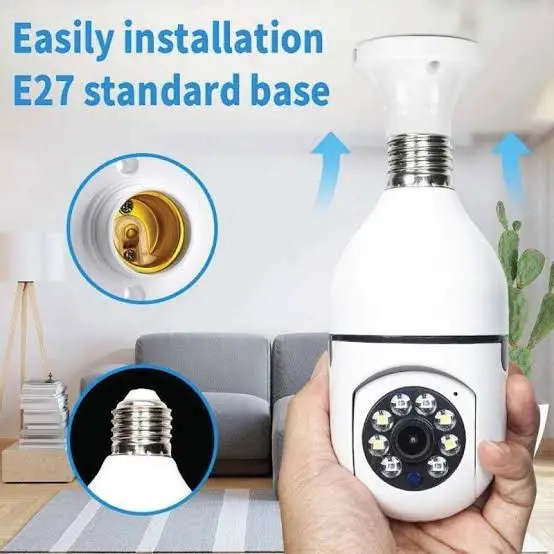 Wi-Fi Mini Rotating Security Camera – Direct Mount, Hd Indoor Monitoring 1