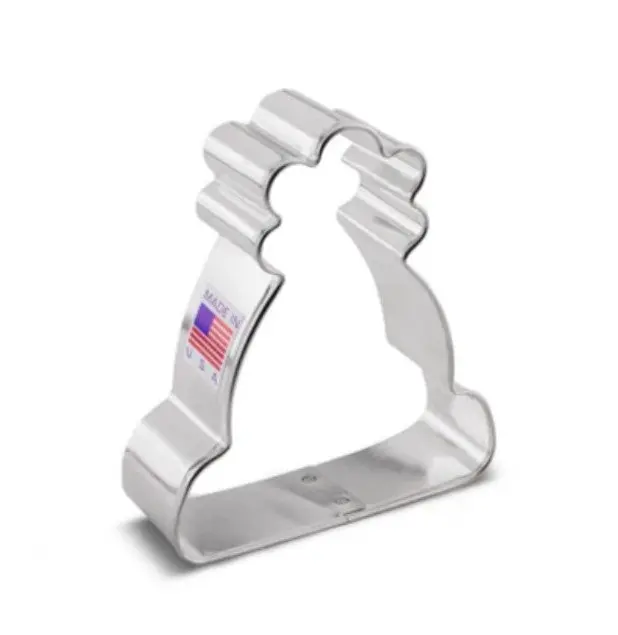 Winter Hat Cookie Cutter – 3.75-Inch Stainless Steel 1