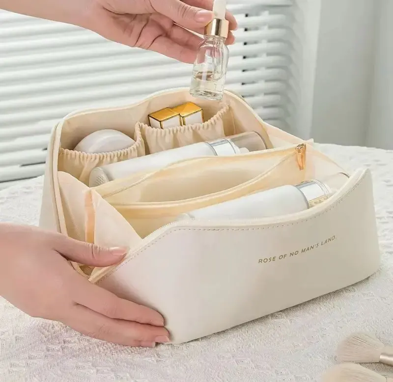 Women’S Travel-Friendly Makeup Organizer & Cosmetic Bag 1