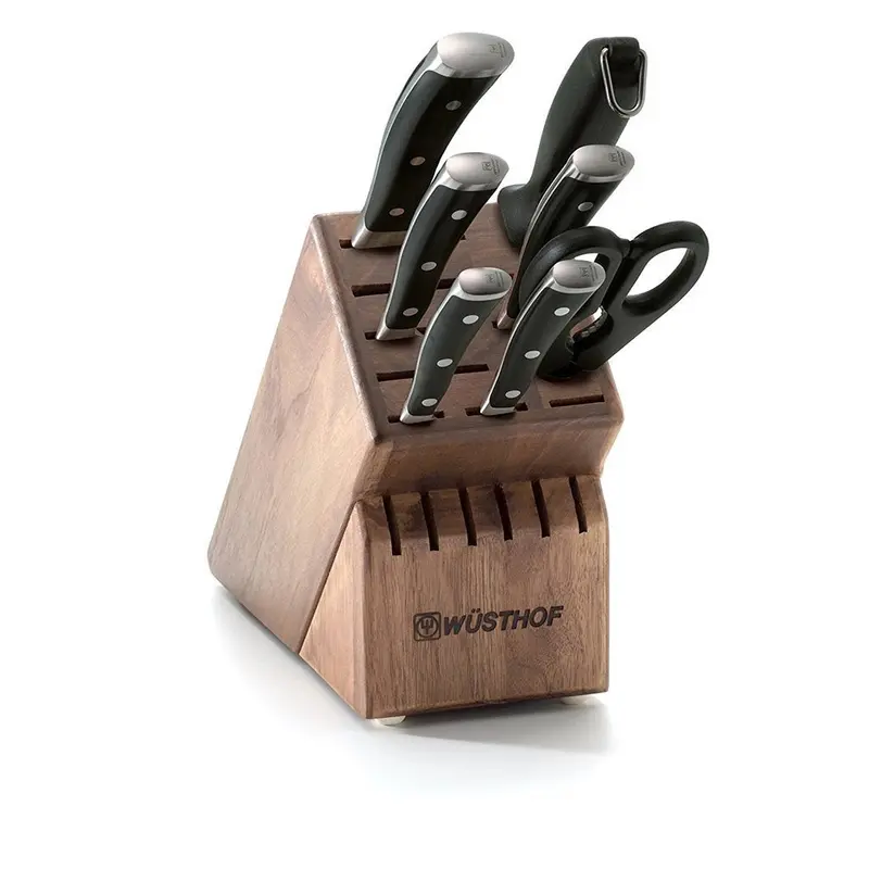 Wusthof Classic Ikon 8-Piece Block Knife Set 1