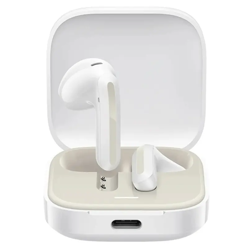 Xiaomi Redmi Buds 6 Active – White Global Edition Featuring Bluetooth 5.4, 30-Hour Playtime, Ai-Powered Call Clarity, Customizable Eq, And Sweat-Resistant Design 1
