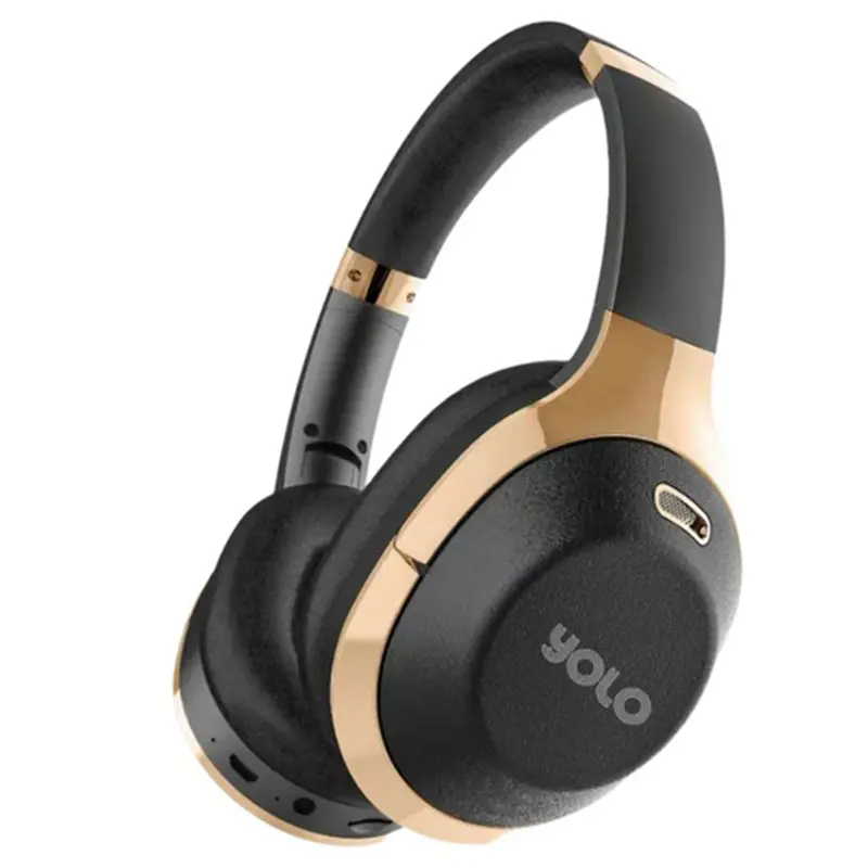 Yolo Mars H1 Wireless Headphones – Gold Finish 1