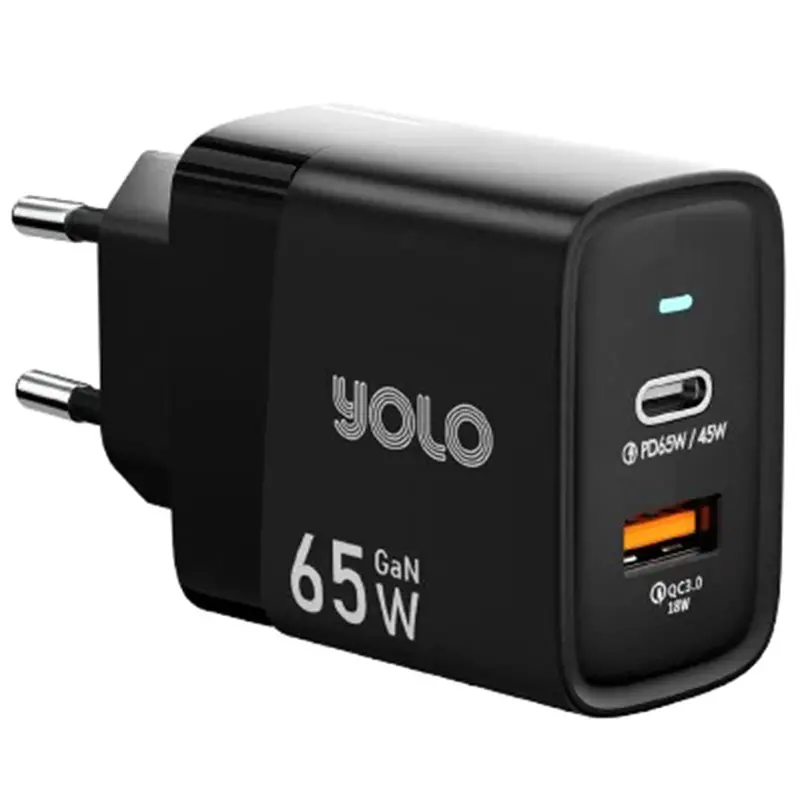 Yolo Y-651 65W Ultra-Fast Gan Desktop Charger 1
