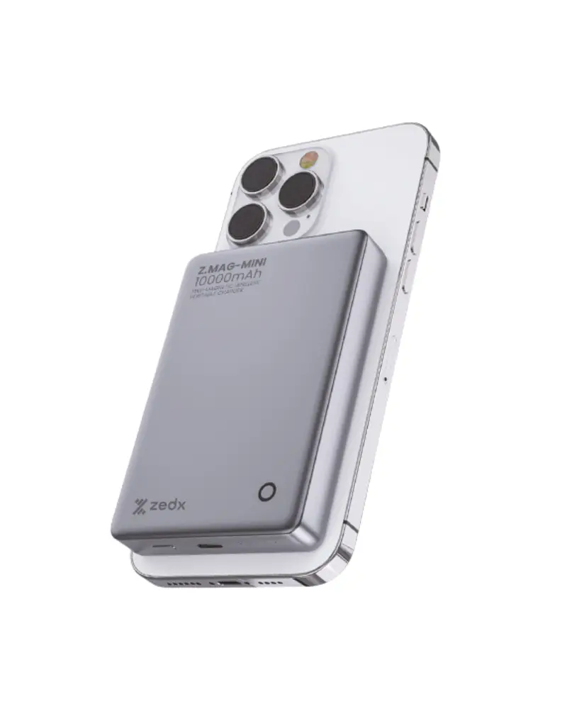 Zedx Z.Mag-Mini 10000Mah Magsafe Power Bank – Slim 15W Wireless Charger For All Iphone Models 1